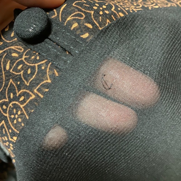 Asian Design Sheer Top - Picture 9 of 11